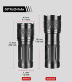 9000000LM Rechargeable Tactical LED Flashlight β 600W, Long-Range Beam, 12000mAh Power Bank, Waterproof & Zoomable thumbnail 8