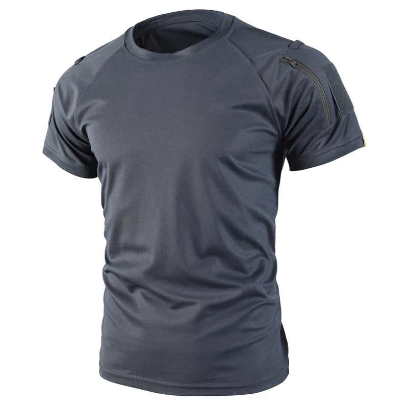Men’s Quick-Dry Outdoor T-Shirt – Breathable Summer Tee for Hiking, Camping, Trekking & Fishing