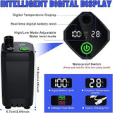 Portable Camping Shower with LED Display – 6000mAh Rechargeable Battery, Adjustable Shower Modes & Electric Pump thumbnail 4