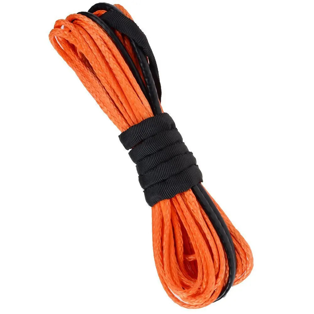 15M Synthetic Winch Rope β 10,000LBS Recovery Cable (5mm) for 4WD, ATV, SUV, Truck, Boat