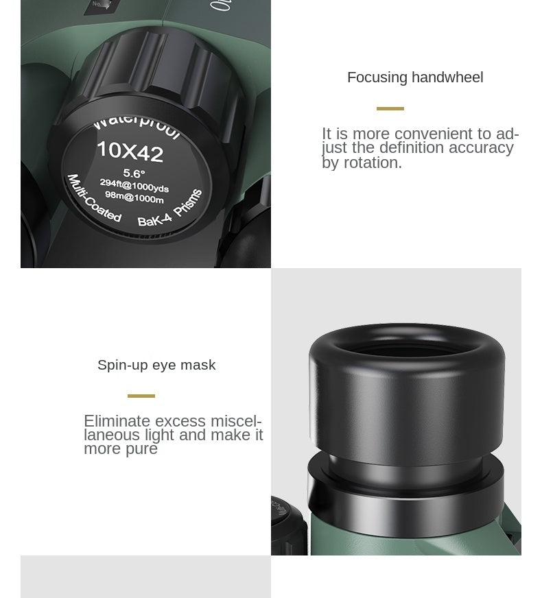 Celestron Outland X 8x42 & 10x42 Waterproof Binoculars – Fogproof, Multi-Coated Optics, BaK-4 Prisms, Outdoor & Wildlife Ready