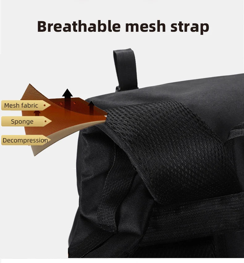 130L Waterproof Hiking Backpack – Heavy-Duty Outdoor Rucksack with Reflective Safety Strips & Molle System