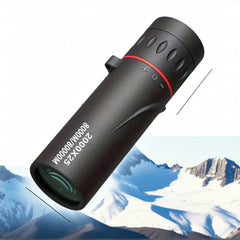 2000x25 HD Monocular Telescope with Phone Holder – Portable, Waterproof, and High-Powered for Hunting, Camping & Birdwatching