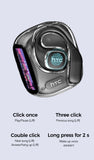 HTC NE11 Bluetooth 6.0 OWS Wireless Headphones โ Smart Translation Earphones with Touch Screen & Long Battery Life thumbnail 18