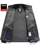 Men’s Thermal Polar Fleece Tactical Jacket – Windproof Outdoor Softshell Coat for Hiking & Survival thumbnail 6