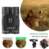 900x HD Long-Range Binoculars – Compact Folding Mini Telescope with BAK4 Prism & FMC Optics (Black) thumbnail 7