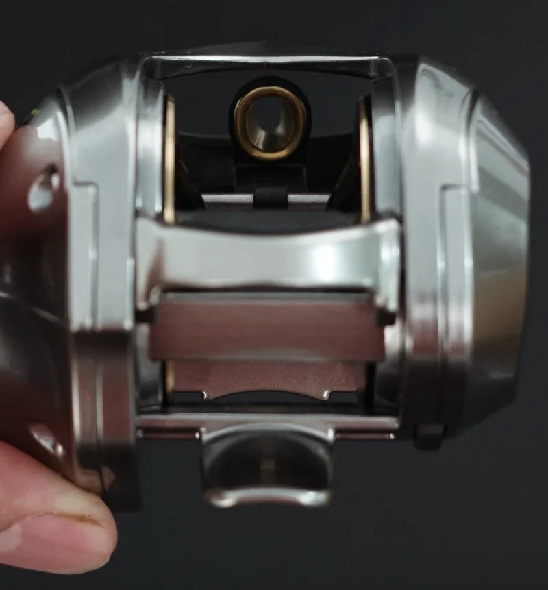 SeaSir Megacuda Baitcasting Reel β 15KG Drag, 9+1BB, 6.5:1 Gear Ratio, Deep Spool Aluminum & Carbon Jigging Reel for Saltwater Fishing