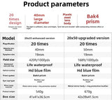 High-Power HD Telescope with Maitian Optical Glass โ Portable Zoom Lens for Outdoor Concerts & Mobile Photography thumbnail 22