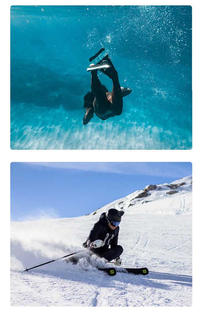 CERASTES V9 4K Ultra HD WiFi Action Camera – Dual Screen, Waterproof, Remote Control, EIS Stabilization