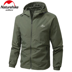 Naturehike Windbreaker Tactical Jacket – Waterproof Outdoor Hooded Softshell for Camping, Hiking & Adventure