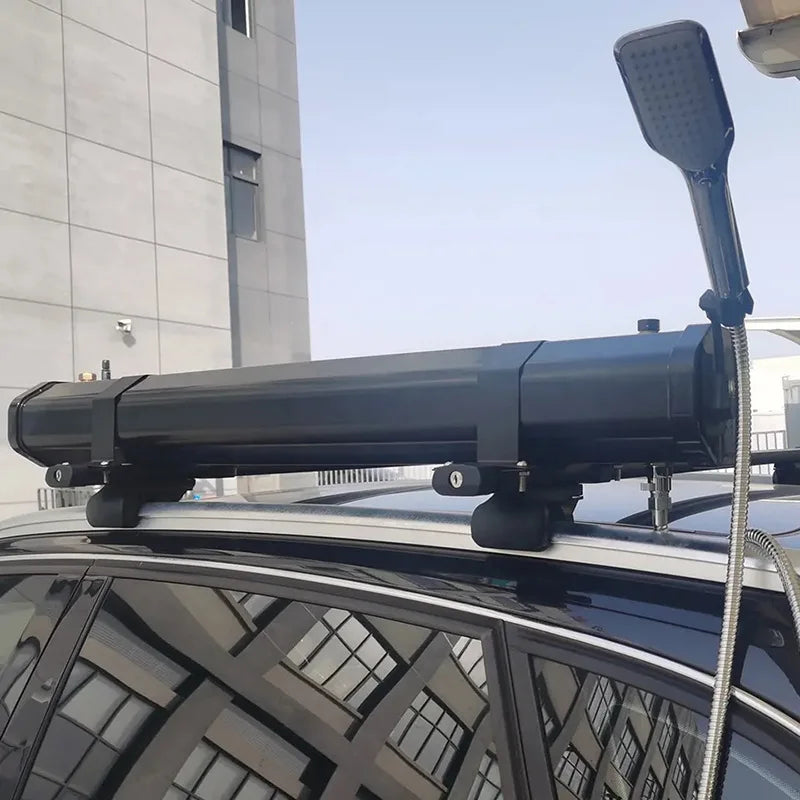 KANGRUN Portable Car Roof Camping Shower – 18L / 20L / 30L Outdoor Water Tank