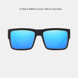 KDEAM All-Black Polarized Sunglasses – Unisex Square Frame | UV400 Protection for Fishing, Driving & Outdoor Adventure thumbnail 27