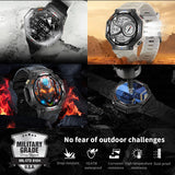 T-Rex 3 Military Smart Watch β Built-in GPS, Compass, Barometer & 10ATM IP69K Waterproof Performance thumbnail 6