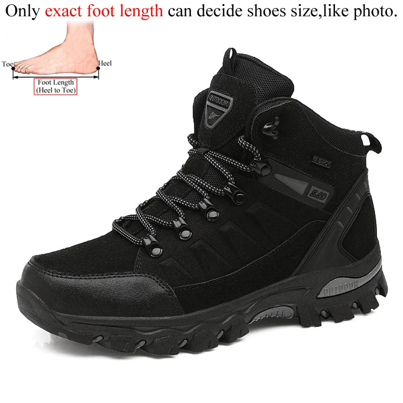 Women’s Winter Trekking Boots – Outdoor Ankle Hiking Shoes for Mountain Trails