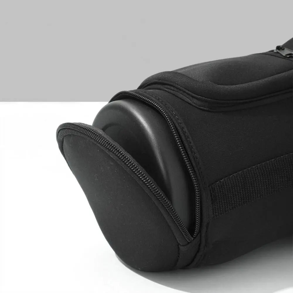 Portable Thermal Water Bottle Bag – Large Capacity Sleeve with Adjustable Shoulder Strap (Black)