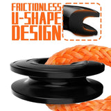 48,300 lbs Synthetic Soft Shackle & 66,000 lbs Recovery Ring Set – Heavy-Duty Off-Road Winch Recovery Kit (2 PCS) thumbnail 8