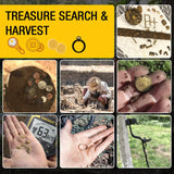 TX-850 Professional Metal Detector – Deep Underground Gold & Treasure Finder (2.5m Depth, 11” Waterproof Coil) thumbnail 8