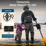 TC-200 Advanced Metal Detector – Adjustable Underground Gold & Metal Tracker with Waterproof Search Coil thumbnail 14