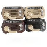 Hand Crank Emergency Weather Radio with Bluetooth – Solar/USB Rechargeable, Portable Power Bank thumbnail 21