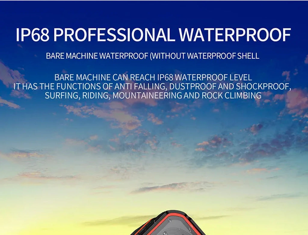 4K60FPS Waterproof Action Camera with Remote Control – Wide-Angle Sport Cam for Outdoor Adventures, Diving & Cycling