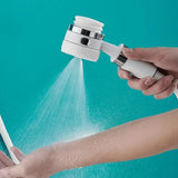Rechargeable Portable Outdoor Camping Shower – Electric Pump with Digital Display & Accessories (4000mAh Battery) thumbnail 3