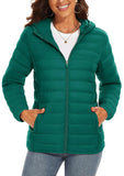 TACVASEN Women’s Full Zip Hooded Puffer Jacket – Lightweight, Warm & Windproof Winter Coat thumbnail 42