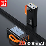 ONEPLUS 200,000mAh Solar Power Bank โ Built-in Cables, LED Light, Fast Charging, High-Capacity External Battery thumbnail 9