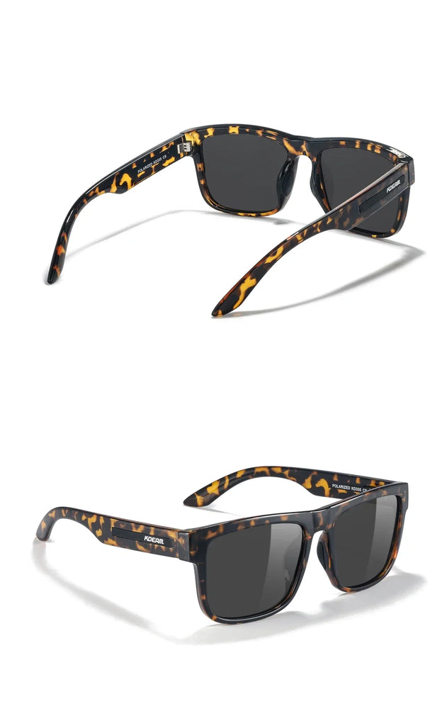 KDEAM Polarized Sunglasses – White Frame UV400 Protection