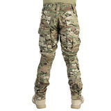 Men’s Tactical Combat Pants with Knee Pads – Camouflage Military-Grade Cargo Trousers for Hunting, Trekking & Outdoor Survival thumbnail 13