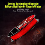 LEYDUN 8-Strand Braided Red Fishing Line 150m β Strong, Smooth, and Fade-Resistant Multifilament PE Line thumbnail 3