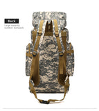 Rilibegan 70L Tactical Hiking Backpack – Camouflage, Waterproof thumbnail 24