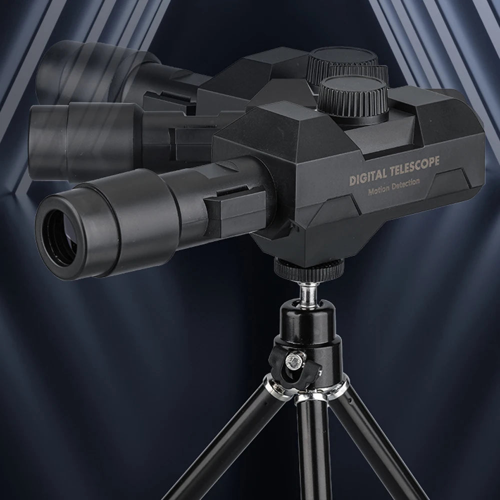 WiFi Digital Telescope 70X Zoom with 2MP Camera & 1080p Video | Mobile Detective Crosshairs Positioning | Lightweight & Portable Design