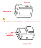 CERASTES V9 4K Ultra HD WiFi Action Camera – Dual Screen, Waterproof, Remote Control, EIS Stabilization thumbnail 27