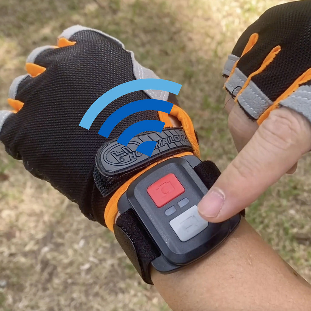 CERASTES V9 4K Ultra HD WiFi Action Camera – Dual Screen, Waterproof, Remote Control, EIS Stabilization