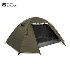 Mobi Garden 3–4 Person Waterproof Camping Tent – Double-Layer, UV & Rain Protection, Lightweight Trekking Shelter