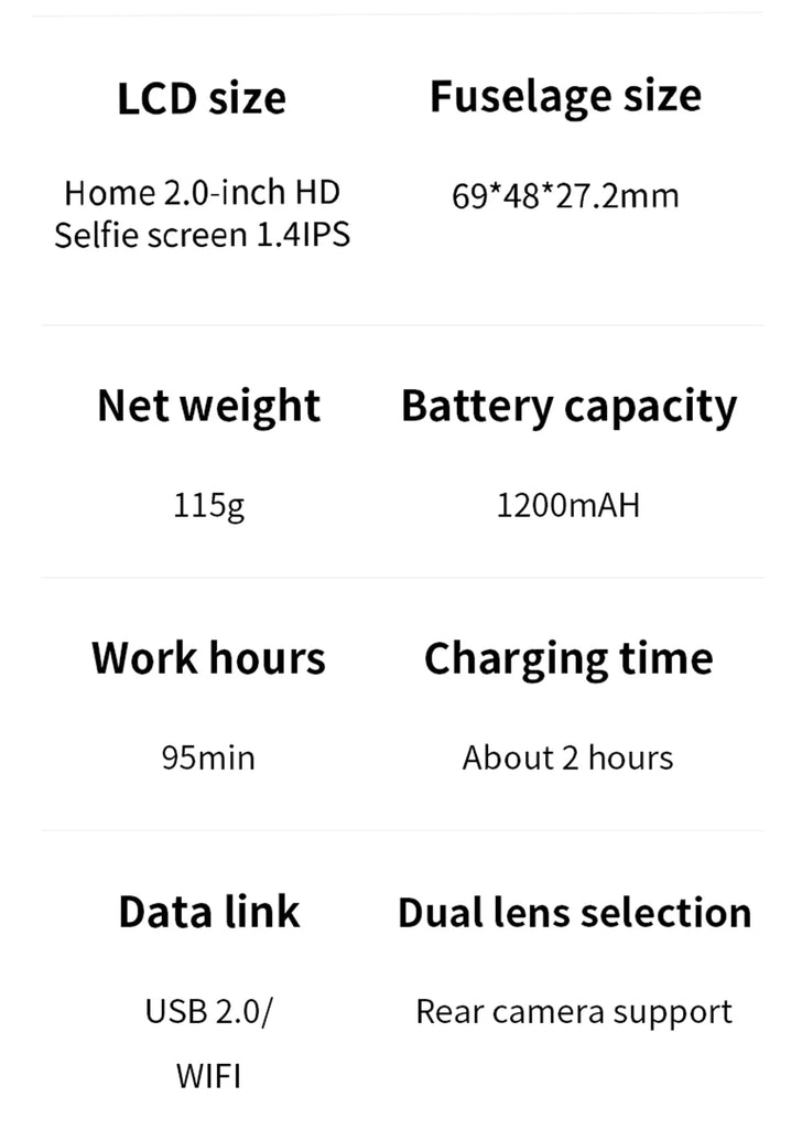 CERASTES V9 4K Ultra HD WiFi Action Camera – Dual Screen, Waterproof, Remote Control, EIS Stabilization