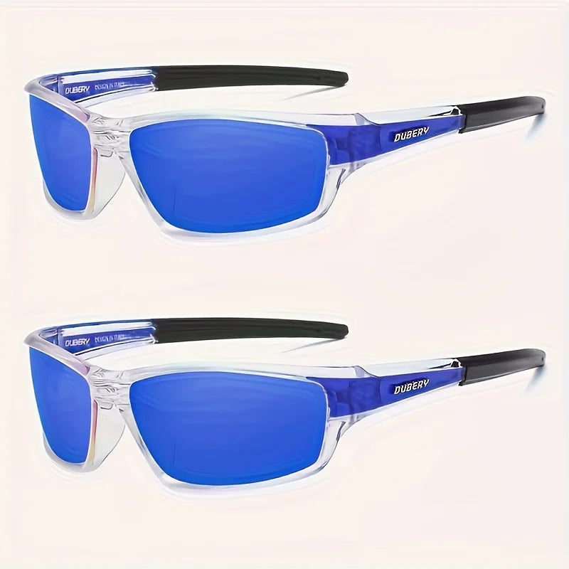 DUBERY Polarized UV400 Outdoor Sports Sunglasses for Men – Model 620