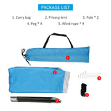 Portable Outdoor Privacy Tent – Beach Shower, Toilet, & Changing Room Shelter thumbnail 11