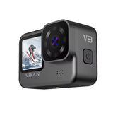 CERASTES V9 4K Ultra HD WiFi Action Camera – Dual Screen, Waterproof, Remote Control, EIS Stabilization thumbnail 1