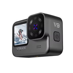 CERASTES V9 4K Ultra HD WiFi Action Camera – Dual Screen, Waterproof, Remote Control, EIS Stabilization