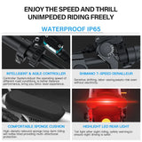 Coswheel CT20S 2000W Electric Dirt Bike β 60V 27.5Ah Fat Tire Ebike for Adults (20" Off-Road Tires, 161km Range) thumbnail 10