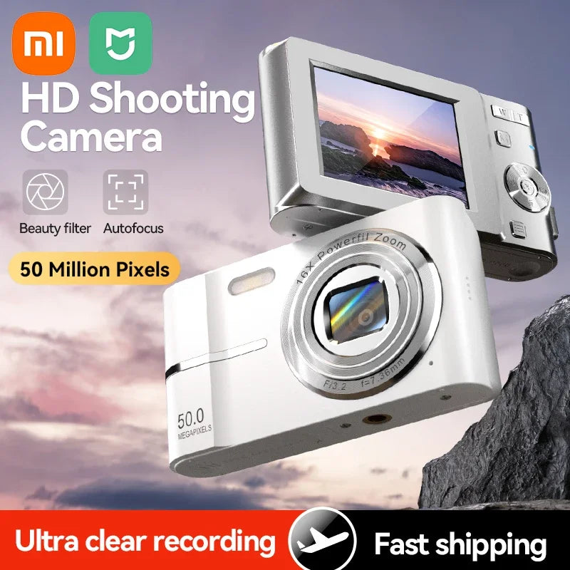 Xiaomi 4K Digital Camera – 50MP Sensor, 16X Optical Zoom, Anti-Shake