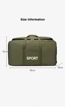 Camouflage Waterproof Oxford Travel Duffle Bag – Large Capacity Moving & Storage Bag thumbnail 15