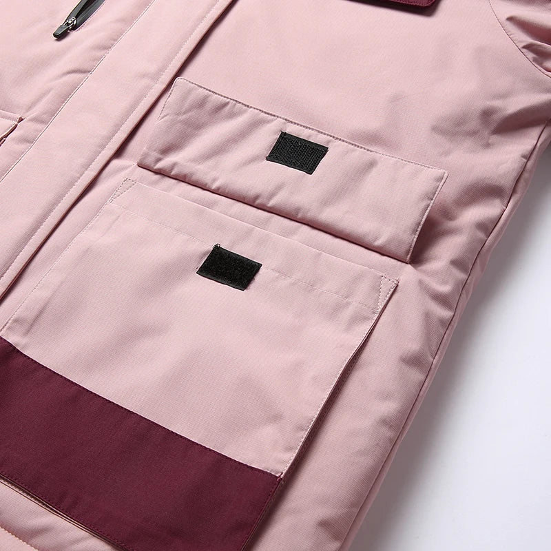 CHRLCK Women's Waterproof Hiking Jacket – Windproof, Quick-Dry Outdoor Shell with Custom Logo Option