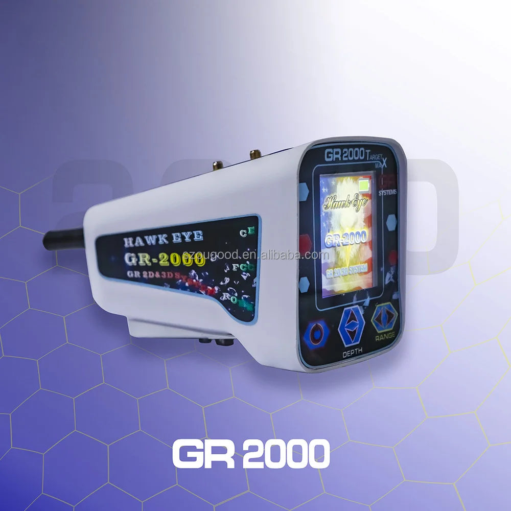 GR2000 Long-Range Gold & Diamond Detector β High Sensitivity Multi-Frequency Treasure Scanner (Newest Version)