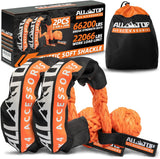 48,300 lbs Synthetic Soft Shackle & 66,000 lbs Recovery Ring Set – Heavy-Duty Off-Road Winch Recovery Kit (2 PCS) thumbnail 31