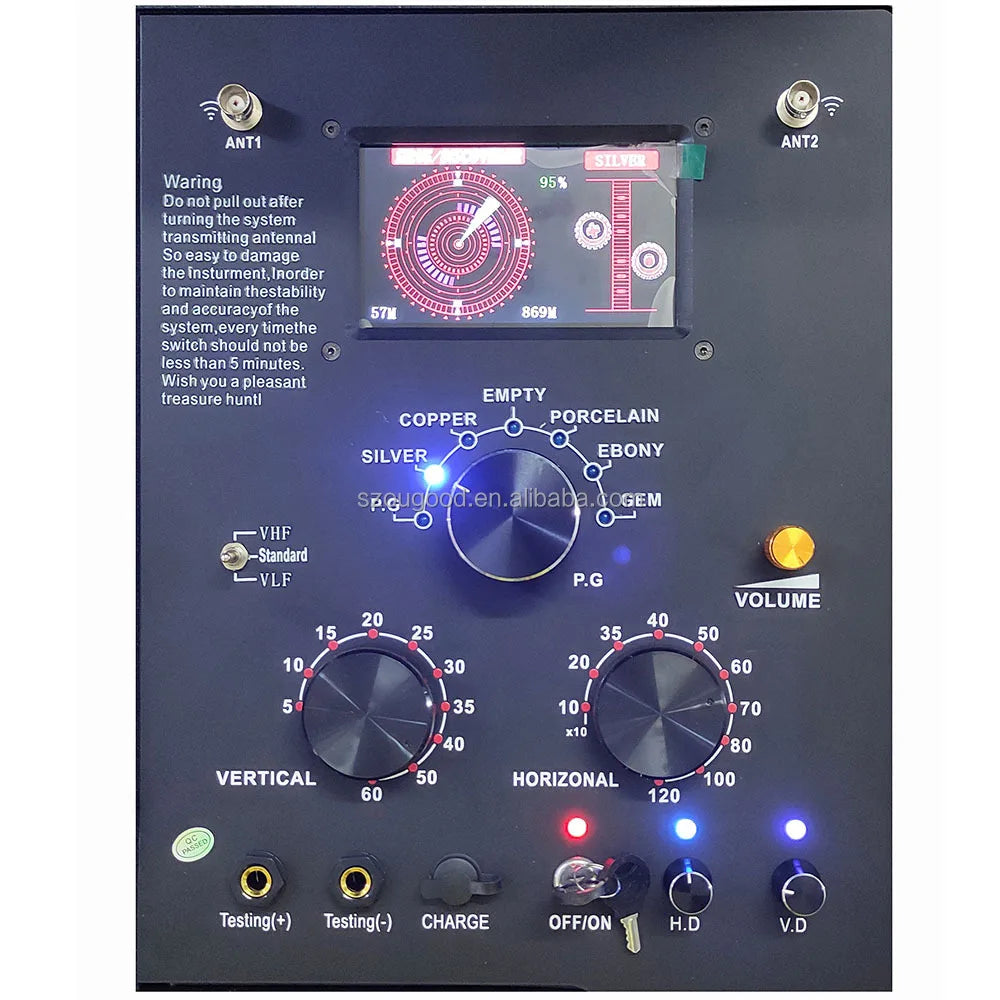 Ray Finder Long Range Gold & Diamond Detector β 1000m Range | 50m Depth | LED Display | Pro Mining Tool