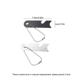 2-Pack Stainless Steel Fire Starter Keychains β Portable Survival Flint & Steel Set thumbnail 3