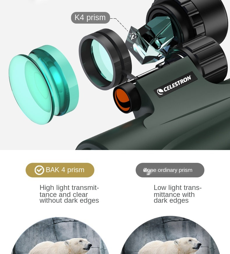 Celestron Outland X 8x42 & 10x42 Waterproof Binoculars – Fogproof, Multi-Coated Optics, BaK-4 Prisms, Outdoor & Wildlife Ready