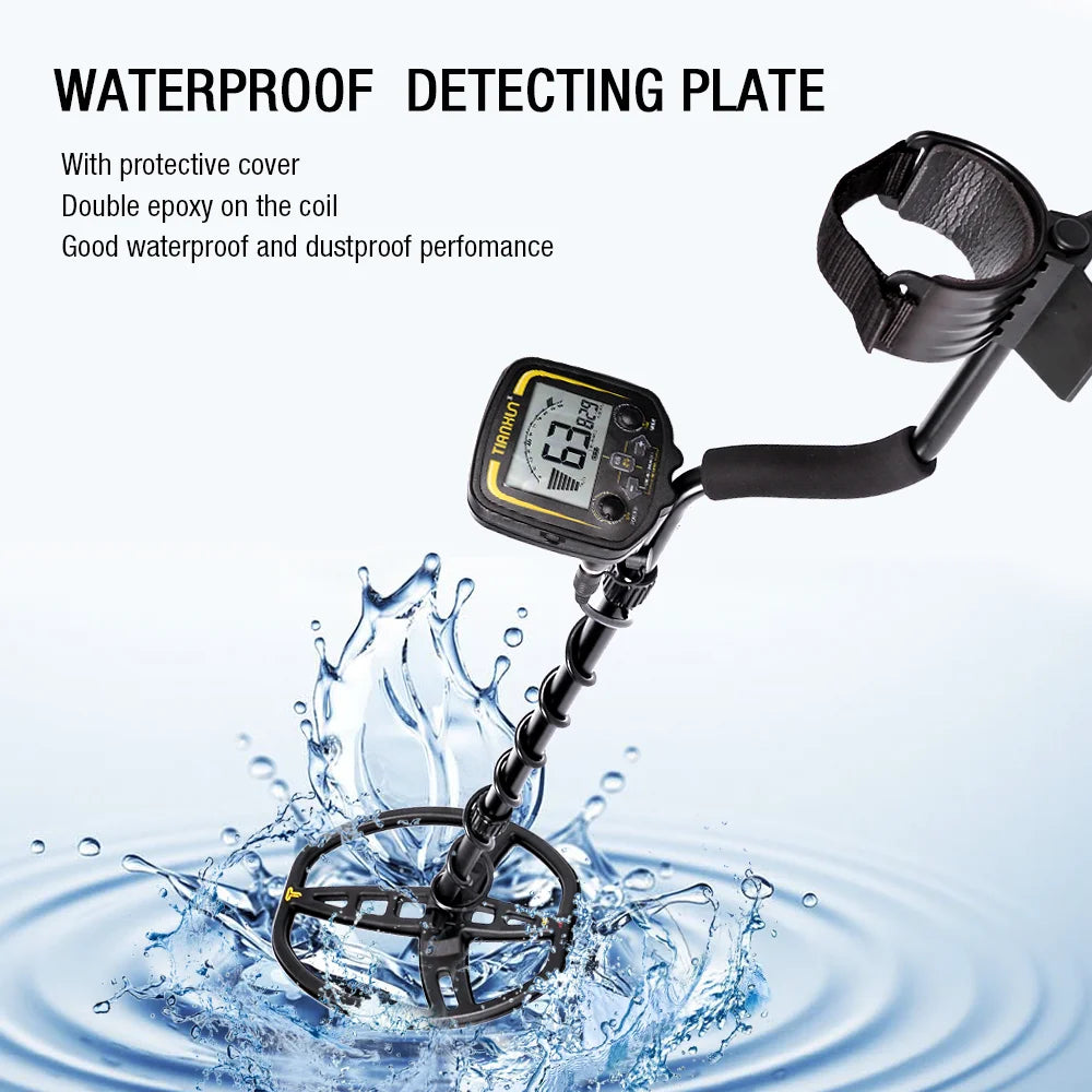 TX-850 Professional Metal Detector – Deep Underground Gold & Treasure Finder (2.5m Depth, 11” Waterproof Coil)